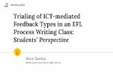 Students’ Perspective Process Writing Class: Feedback ...