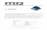 Relay Module MR009-001 - TME