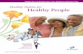 Healthy Habits for Healthy People
