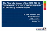 The Financial Impact of the 2009 DHHS Guidelines for the ...