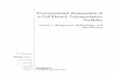 Environmental Assessment of a Full Electric Transportation ...