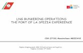LNG BUNKERING OPERATIONS THE PORT OF LA SPEZIA …