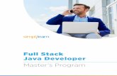 Full Stack Java Developer - Simplilearn