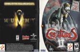 Nightmare Creatures 2 - Sega Dreamcast - Manual ...
