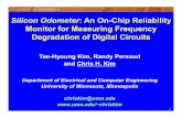 Silicon Odometer: An On-Chip Reliability Monitor for ...