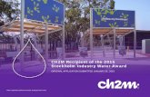 CH2M Recipient of the 2015 Stockholm Industry Water Award