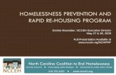 HOMELESSNESS PREVENTION AND RAPID RE-HOUSING …