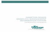 HAMPTON ROADS HOMELESS MANAGEMENT INFORMATION …