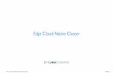 Edge Cloud-Native Cluster