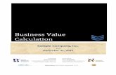 Business Value Calculation