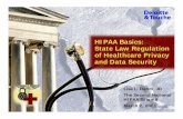 HIPAA Basics: State Law Regulation of Healthcare Privacy ...