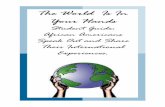 The World is in Your Hands Student Guide
