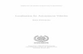Localization for Autonomous Vehicles
