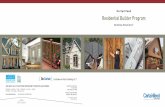 Certain Teed Residential Builder Program