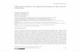 Cities and Violence: An Empirical Analysis of the Case of ...