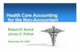 Health Care Accounting for the Non-Accountant