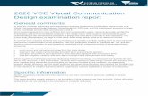 2020 VCE Visual Communication Design examination report