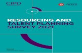 Resourcing and talent planning survey 2021
