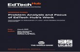 WORKING PAPER Problem Analysis and Focus of EdTech Hub’s …