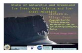 State of Antarctic and Greenland Ice Sheet Mass Balance ...