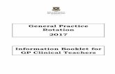 General Practice Rotation 2017 Information Booklet for GP ...
