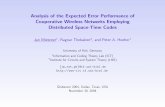 Analysis of the Expected Error Performance of Cooperative ...