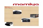 Mamiya DM System - photo-manuals.com