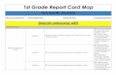 1st Grade Report Card Map