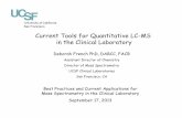Current Tools for Quantitative LC-MS in the Clinical ...