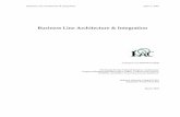 Business Line Architecture & Integration