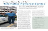 Fleets Beta Test New Telematics-Powered Service