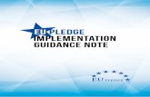 EU Pledge Implementation Guidance Note