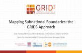 Mapping Subnational Boundaries: the GRID3 Approach