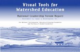 Visual Tools for Watershed Education