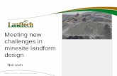 Meeting new minesite landform - MINED LAND REHAB