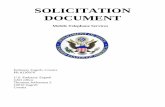 SOLICITATION DOCUMENT - U.S. Embassy in Croatia