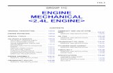 GROUP 11C ENGINE MECHANICAL