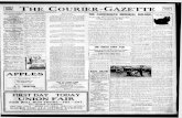Courier Gazette : September 28, 1939