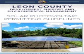 SOLAR PHOTOVOLTAIC PERMITTING GUIDELINES