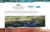 Geological and environmental baseline assessment for the ...