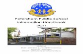Petersham Public School Information Handbook 2021