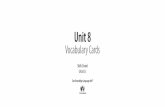 Unit 8 - Core Knowledge