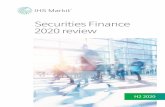 Securities Finance 2020 review - Markit
