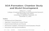SOA Formation: Chamber Study and Model Development