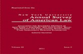 New York University Annual Survey of American Law