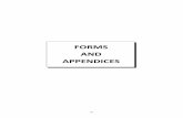 FORMS AND APPENDICES - Education Authority