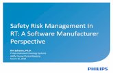 Safety Risk Management in RT: A Software Manufacturer ...