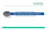 TIS Atlanta Streetcar Project Presentation