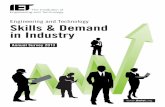 Engineering and Technology Skills & Demand in Industry