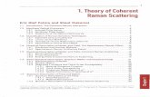 1. Theory of Coherent Raman Scattering - The Mukamel Group